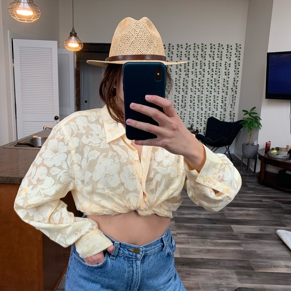 Button Down Blouse